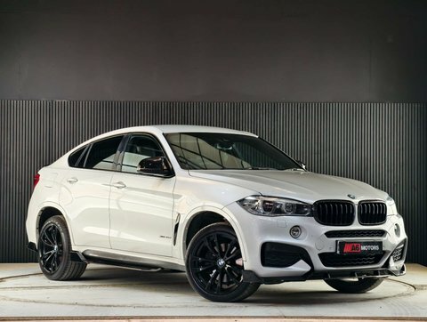 BMW X6 3.0 40D M White #3