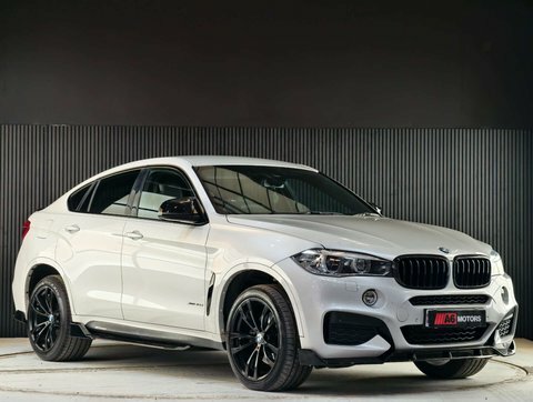 BMW X6 3.0 40D M White #5
