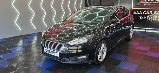 Ford Focus 1.0T Ecoboost Zetec Hatchback Eu CN16OVT Black #5