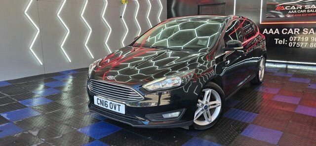 Ford Focus 1.0T Ecoboost Zetec Hatchback Eu CN16OVT Black #2