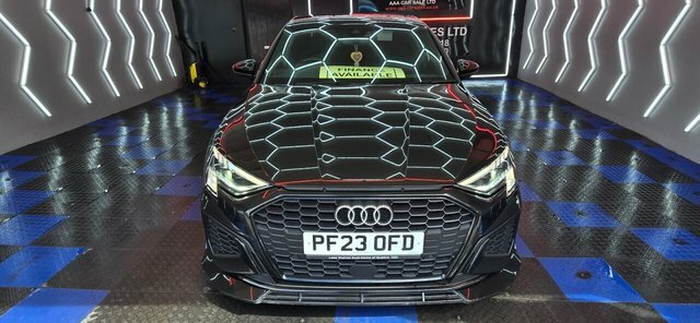 Audi A3 2.0 Tdi 35 Edition 1 Saloon S Tronic Eu PF23OFD Black #4