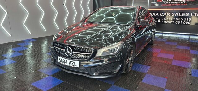 Mercedes-Benz CLA Class 1.6 Cla180 Amg Sport Coupe Euro Black #5