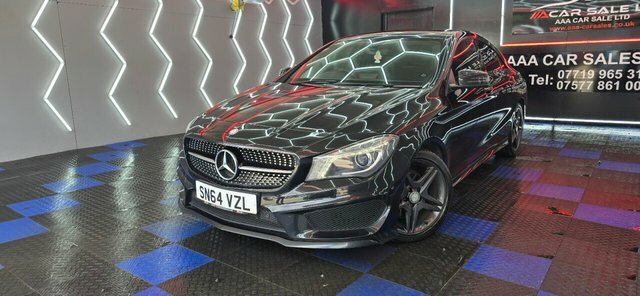 Mercedes-Benz CLA Class 1.6 Cla180 Amg Sport Coupe Euro Black #2