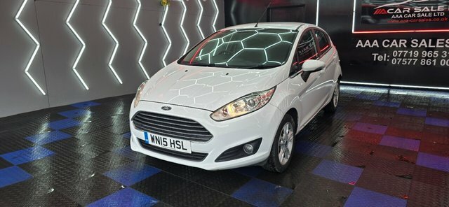 Ford Fiesta 1.25 Zetec Hatchback Euro 6 82 White #5
