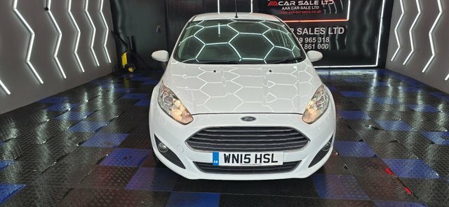 Ford Fiesta 1.25 Zetec Hatchback Euro 6 82 White #4