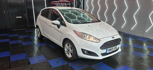Ford Fiesta 1.25 Zetec Hatchback Euro 6 82 White #3