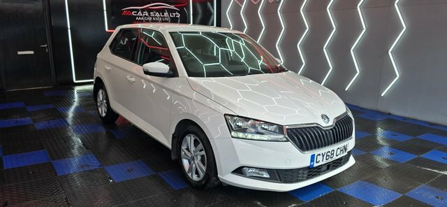 Skoda Fabia 1.0 Se Hatchback Euro 6 S S 7 White #3