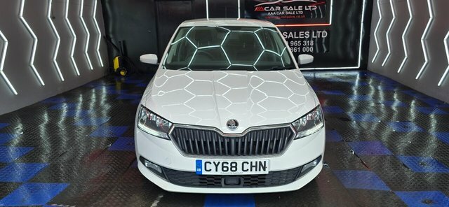 Skoda Fabia 1.0 Se Hatchback Euro 6 S S 7 White #4