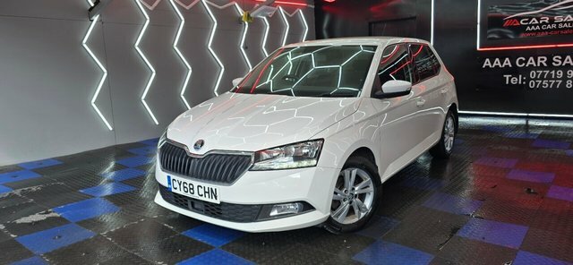 Skoda Fabia 1.0 Se Hatchback Euro 6 S S 7 White #2