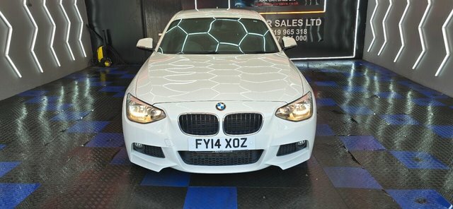 BMW 1 Series 2.0 120D M Sport Hatchback Euro FY14XOZ White #4