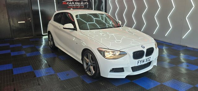 BMW 1 Series 2.0 120D M Sport Hatchback Euro FY14XOZ White #3