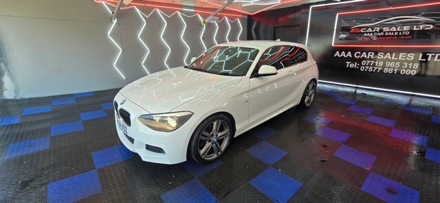 BMW 1 Series 2.0 120D M Sport Hatchback Euro FY14XOZ White #6