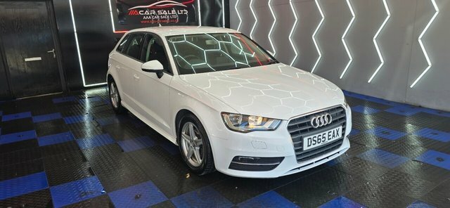 Audi A3 1.6 Tdi Ultra Se Sportback Euro DS65EAX White #3
