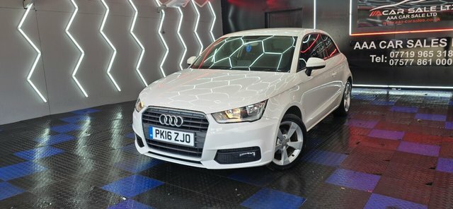 Audi A1 1.0 Tfsi Sport Hatchback Euro 6 PK16ZJO White #2