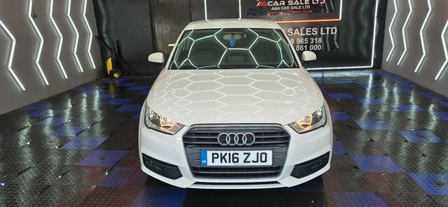 Audi A1 1.0 Tfsi Sport Hatchback Euro 6 PK16ZJO White #4