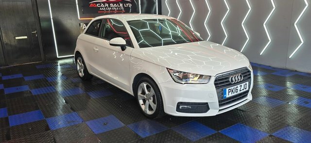 Audi A1 1.0 Tfsi Sport Hatchback Euro 6 PK16ZJO White #3