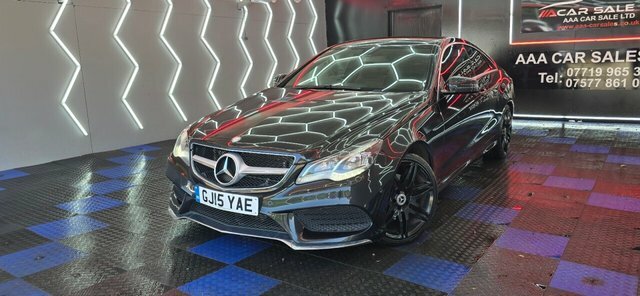 Mercedes-Benz E Class 2.1 E250 Cdi Amg Line Coupe G-tronic E Black #2
