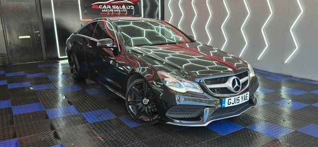 Mercedes-Benz E Class 2.1 E250 Cdi Amg Line Coupe G-tronic E Black