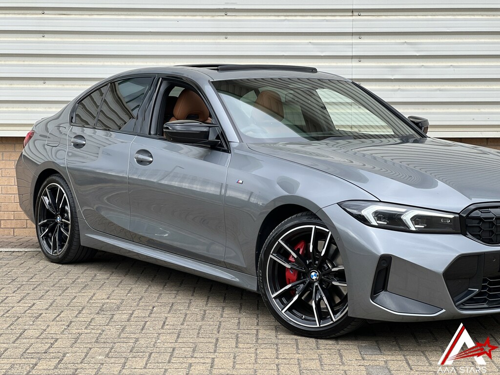 BMW 3 Series Saloon 3.0 M340d Mht Xdrive Euro 6 Ss RY23KNL Grey #4