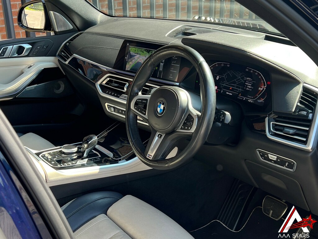 BMW X5 3.0 40D Mht M Sport Xdrive Euro 6 Ss Blue #4