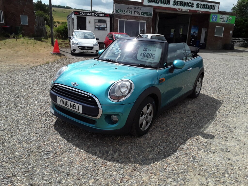 Mini Convertible 1.5 Cooper Convertible Blue #3