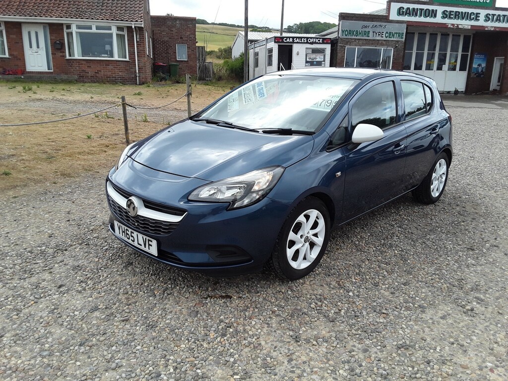 Vauxhall Corsa Hatchback 1.2 I Sting 2015 YH65LVF Blue #3