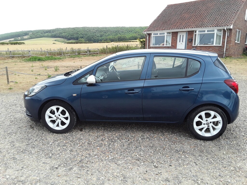 Vauxhall Corsa Hatchback 1.2 I Sting 2015 YH65LVF Blue #4
