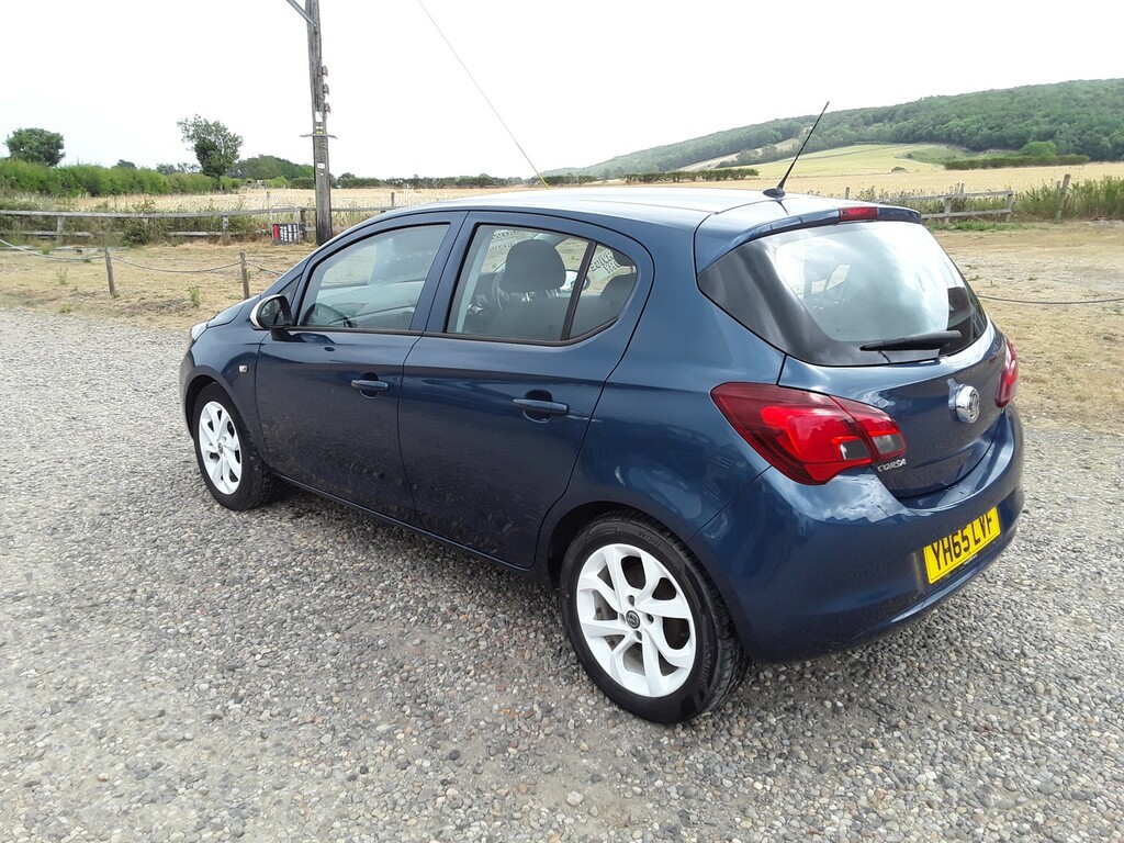 Vauxhall Corsa Hatchback 1.2 I Sting 2015 YH65LVF Blue #5