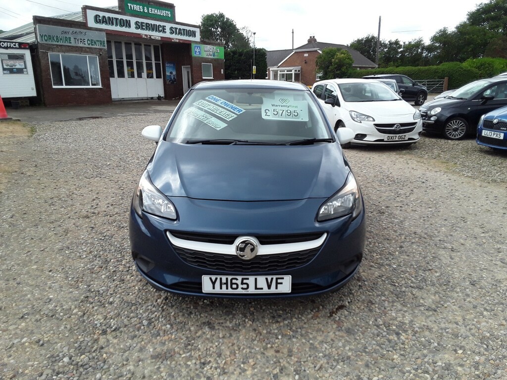 Vauxhall Corsa Hatchback 1.2 I Sting 2015 YH65LVF Blue #2