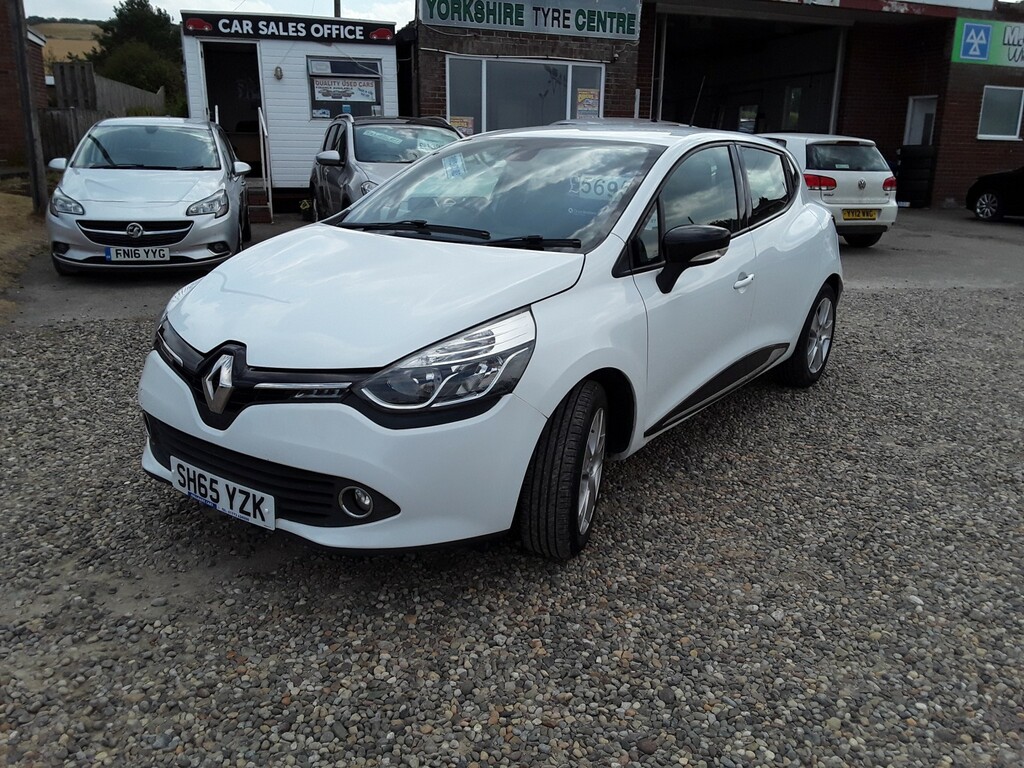 Renault Clio 1.2 Dynamique Nav 1.2 16V 75 White #3