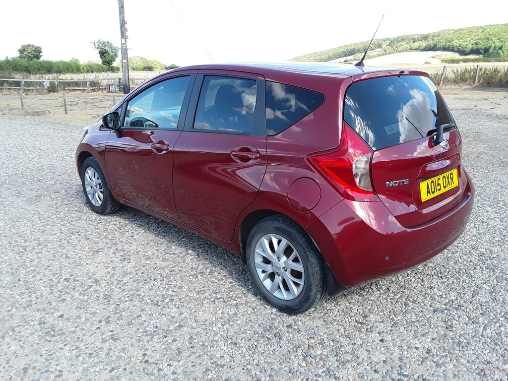 Nissan Note 1.2 12V Acenta Red #5