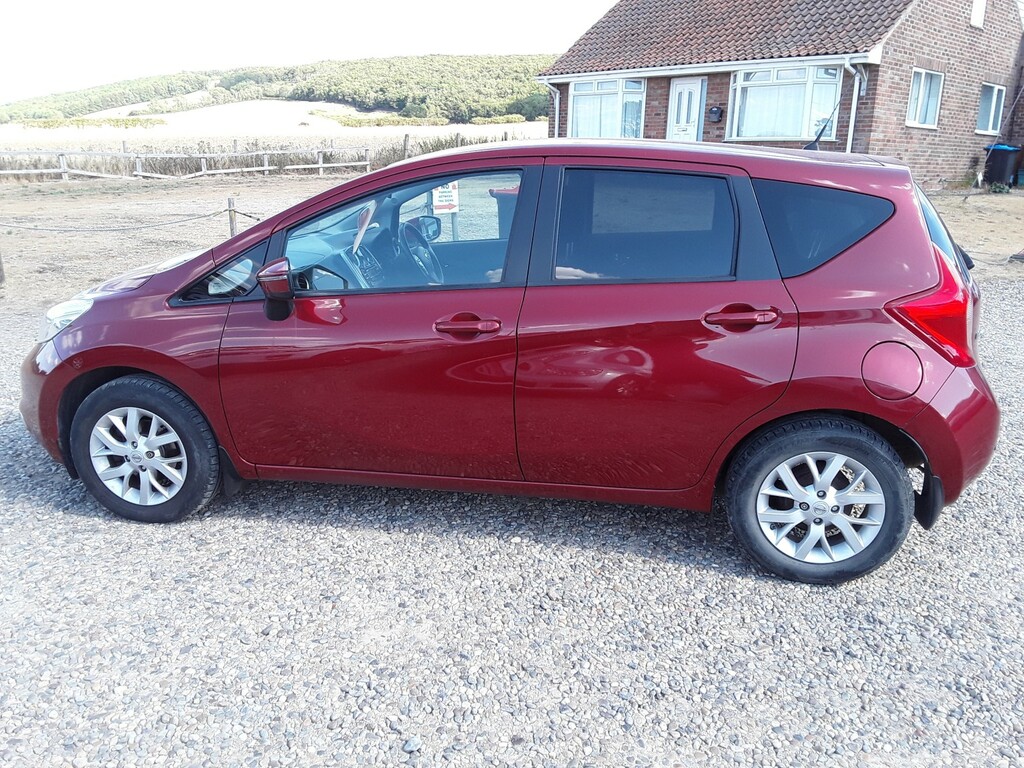 Nissan Note 1.2 12V Acenta Red #4