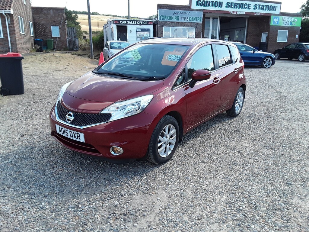 Nissan Note 1.2 12V Acenta Red #3