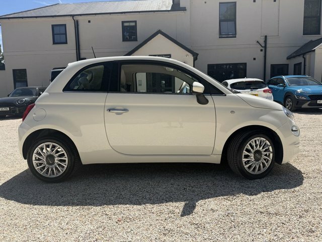 Fiat 500 1.2 Lounge Hatchback Euro 6 S S FR19PZL White #5