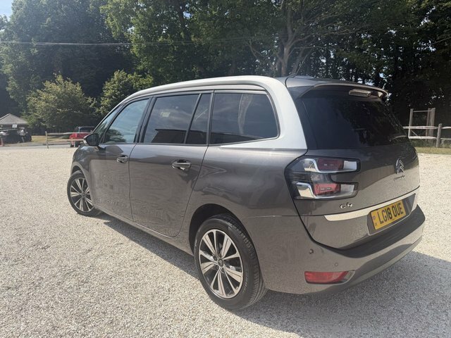 Citroen Grand C4 Picasso 1.6 Bluehdi Flair Mpv Eat6 Euro 6 S S LG18OUE Grey #6