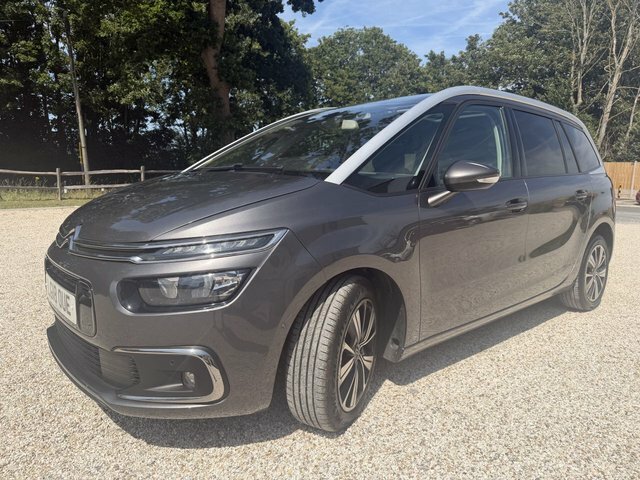 Citroen Grand C4 Picasso 1.6 Bluehdi Flair Mpv Eat6 Euro 6 S S LG18OUE Grey #3
