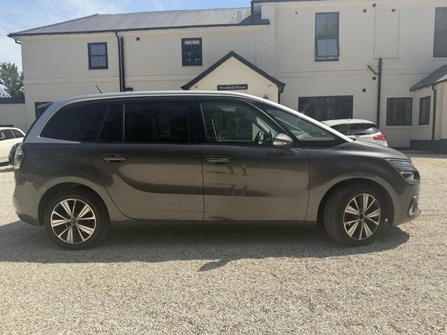 Citroen Grand C4 Picasso 1.6 Bluehdi Flair Mpv Eat6 Euro 6 S S LG18OUE Grey #4