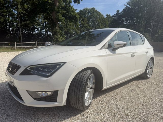 Seat Leon 2.0 Tdi Fr Hatchback Euro 6 S S LM16RKZ White #3