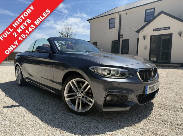 BMW 2 Series 2.0 220I M Sport Convertible Euro Grey