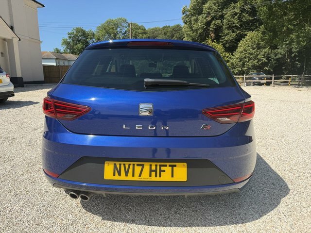 Seat Leon 2.0 Tdi Fr Technology Hatchback Blue #4