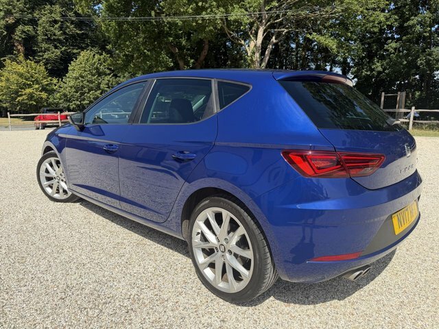 Seat Leon 2.0 Tdi Fr Technology Hatchback Blue #3