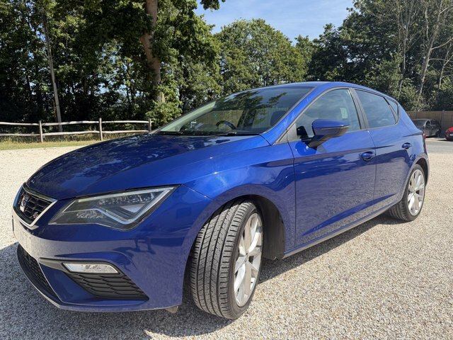 Seat Leon 2.0 Tdi Fr Technology Hatchback Blue