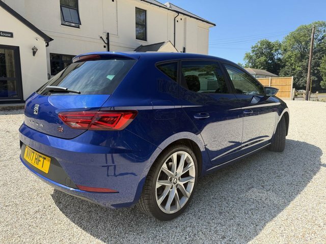 Seat Leon 2.0 Tdi Fr Technology Hatchback Blue #5