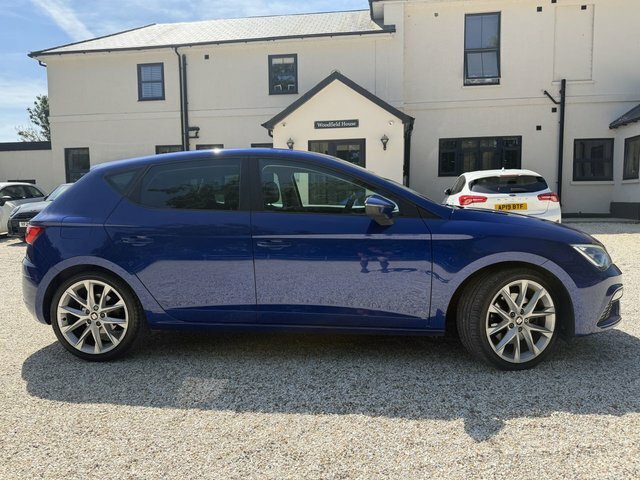 Seat Leon 2.0 Tdi Fr Technology Hatchback Blue #6