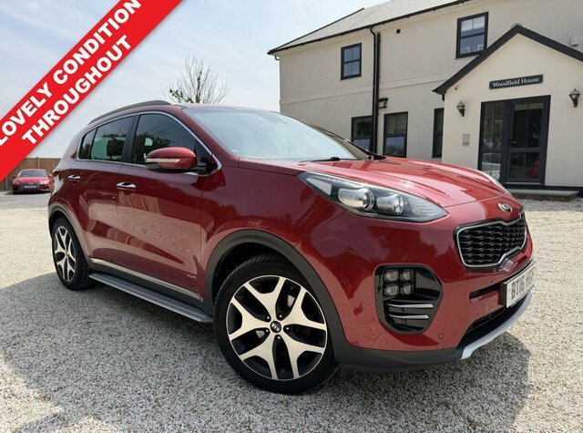 Kia Sportage 2.0 Crdi Gt-line Suv Awd Euro 6 1 Red