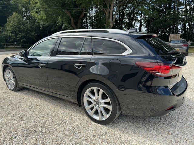 Mazda 6 2.2 Skyactiv-d Sport Nav Tourer Black #4