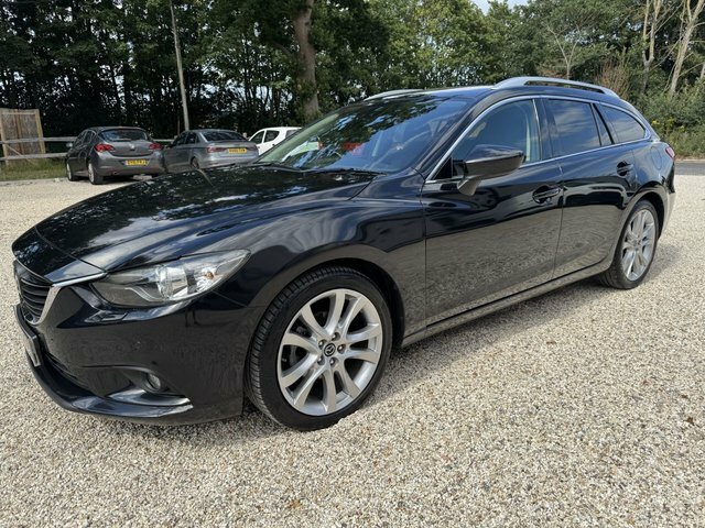 Mazda 6 2.2 Skyactiv-d Sport Nav Tourer Black #3