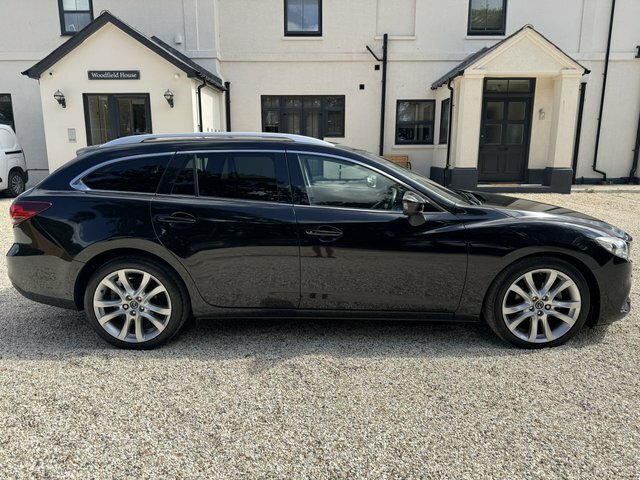 Mazda 6 2.2 Skyactiv-d Sport Nav Tourer Black #6