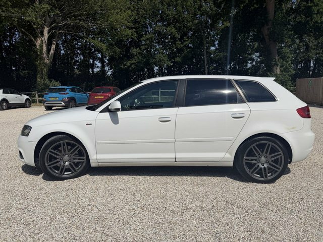 Audi A3 2.0 Tdi S Line Sportback Euro 5 White #5