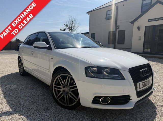 Audi A3 2.0 Tdi S Line Sportback Euro 5 White